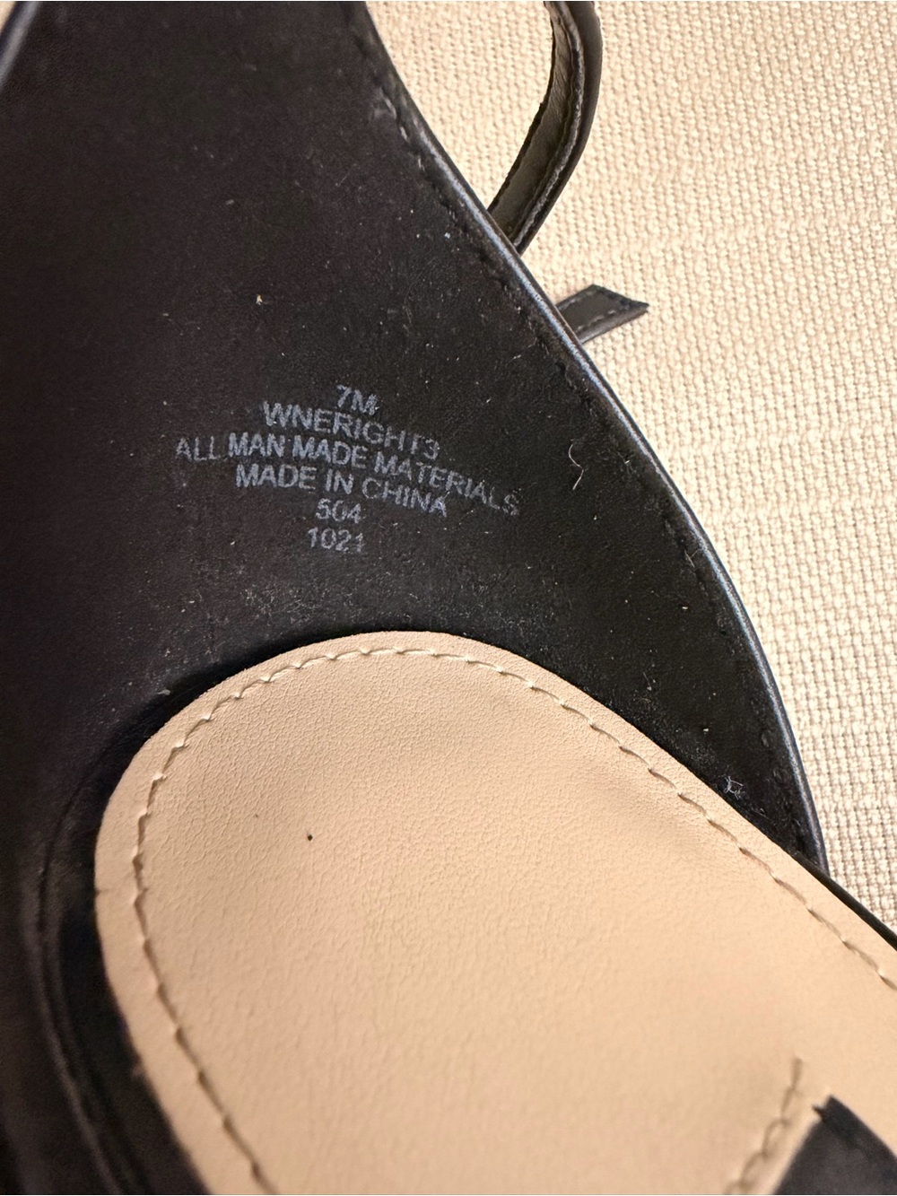 Nine West Black D'Orsay High Heel Pump with Knotted Front - Picture 10 of 10